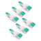 20PCS Wire Splice Connector Lever Nuts, 1 in 2 out Compact Wire Conductor Connector for 10-20AWG Wires