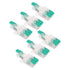 20PCS Wire Splice Connector Lever Nuts, 1 in 2 out Compact Wire Conductor Connector for 10-20AWG Wires
