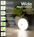 RTSU Dimmer, Setting Rechargeable Touch Light, DIY Stick Anywhere Led Night Light Touch Lamp Tap Light (Touch Sensor