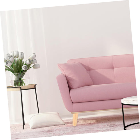 4pcs 5x12cm M8 NUOBESTY Solid Wood Furniture Legs Tapered Sofa Replacement Legs Threaded for Coffee Table Cabinet Tv