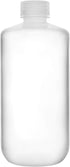 EISCO 6PK Reagent Bottles, 500ml Narrow Mouth with Screw Cap, Polypropylene for Labs