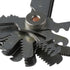 Screw Thread Pitch Cutting Gauge Tool, Stainless Steel Metric Screw Pitch Gauge, 55 Degree & 60 Degree Measuring Tool