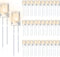 Mudder 120 Pcs Valentine LED 5mm String Light Replacement Bulb Energy Efficient