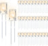Mudder 120 Pcs Valentine LED 5mm String Light Replacement Bulb Energy Efficient