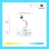 6 inch 750 -1 Pack WiZ Connected Retrofit Downlight - LED Recessed Light Fixture - Motion Activated Recessed Light