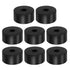 8pcs Rubber Spacer 1.57 Inch OD 0.4 Inch ID 0.8 Inch Thick Neoprene Round Anti Vibration Isolation Pads for Home Cars