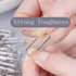Vinaco Smooth Silver Paper Clips, Medium and Jumbo (1.3 inch & 2.0 inch), Durable and Rustproof for Office and School