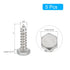 uxcell Hex Head Lag Screws Bolts, 5pcs 1/4" x 1" 304 Stainless Steel Partial Thread Wood Screws