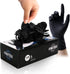 FINITEX Black Nitrile Disposable Medical Exam Gloves - 100/1000 PCS, 6mil, Powder-Free, Latex-Free