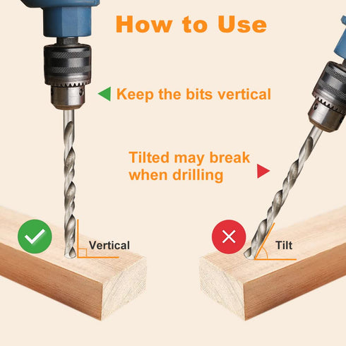 Mtsooning 10PCS Twist Drill Bits, 3mm HSS Reduced Shank Micro Bits for Electrical Drilling Tool, Stainless Steel Wood