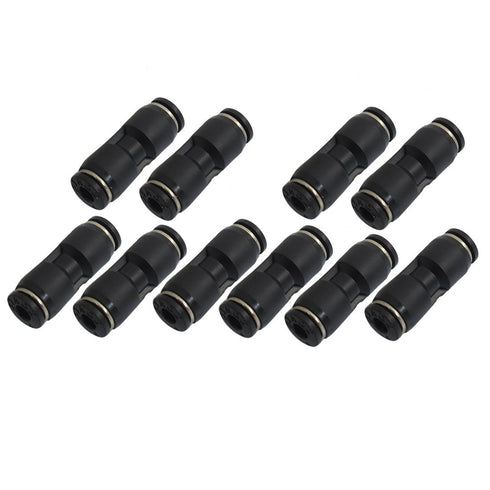 uxcell 10 Pcs 4mm to 4mm Straight Push in Connectors Fitting, Air Pneumatic