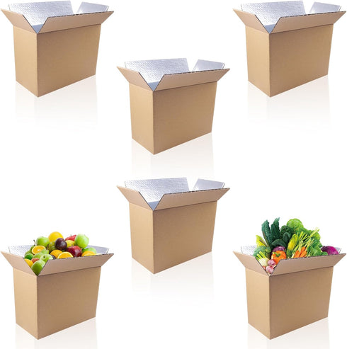 aromeili Insulated Shipping Boxes for Shipping Frozen Food-15.7" x 11.8" x 7.87" (6