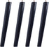 ZHUOZ1T 4 Pcs Wood Furniture Legs,M6 Threaded Rod Replacement Tapered Furniture Legs,Replacement Feet,for