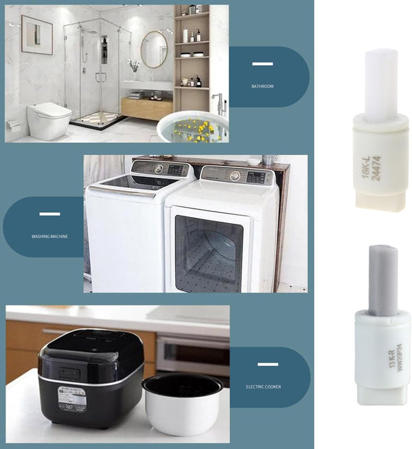 ZIRANU Toilet Seat Buffer Cushions Toilet Seat Slowly-Close Hinges Dampers Toilet Seat Slow-Down Connectors Simple