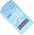Scientific Calculator, 12 Digit Large Screen, 2 Line Fraction Calculator with Sliding Hard Cover for Students (Blue)