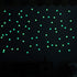 100pcs AM AMAONM Glow in The Dark Luminous Stars Fluorescent Noctilucent Plastic Stars Wall Stickers Glowing Stars