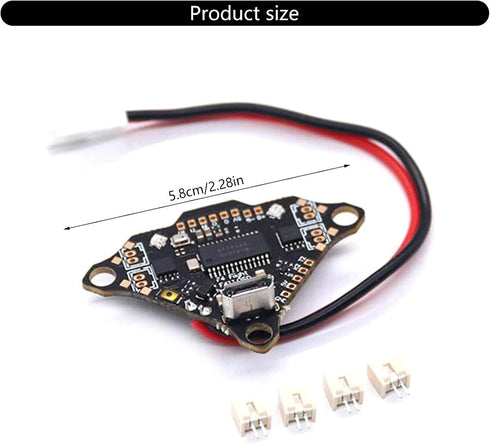 JINPIAOPIAO F4DC 4.2.0 Preconfigured Flight Controller with Betaflight Firmware for FPV Racing Drones and Quadcopters