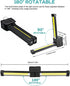 180 Gym Lamp, Portable Gym Lighting for Posing, Magnetic Work Light Rechargeable, Gift for Men/Women, Rotate Foldable