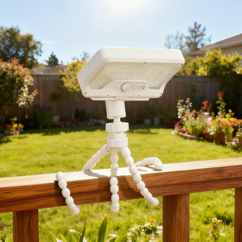Solar Lights,Outdoor Solar Motion-Activated Light with Flexible Octopus Tripod 360 Can be