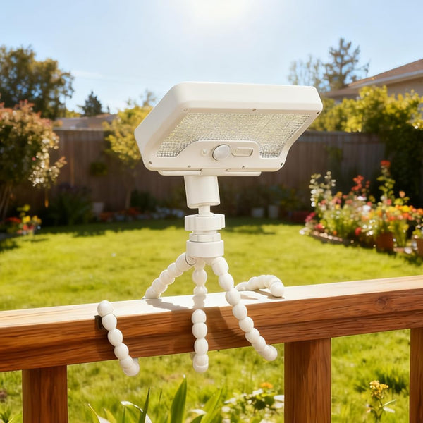 Solar Lights,Outdoor Solar Motion-Activated Light with Flexible Octopus Tripod 360 Can be