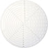 10" Round Center Finder Compass for Wood Turners, Clear Acrylic for Drawing Circles, Woodworking Tool
