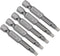 uxcell 5 Pcs SQ3 Magnetic Square Head Screwdriver Bits, 1/4 Inch Hex Shank, 2-inch Length S2 Power Tools