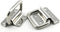 XMHF 2 Inch Pull Ring Handle - Stainless Steel Foldable Boat Hatch Latch Cabinet Lifting Ring Pull Handle (Pack of 2)