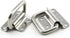 XMHF 2 Inch Pull Ring Handle - Stainless Steel Foldable Boat Hatch Latch Cabinet Lifting Ring Pull Handle (Pack of 2)