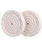 SCOTTCHEN Extra Thick Buffing Polishing Wheel, 6 Inch (70 Ply), 2 PCS for Bench Grinder Tool