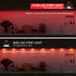 3.28FT 320LEDs 5V 8mm 90+ 3D BTF-LIGHTING FCOB USB Powered Red Color COB LED Strip Lights Width High CRI Ultra Bright