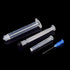 3ml 23Ga 1Inch Wrapped,Pack 100 disposable Syringes with Needle for Industrial and Laboratory, Individually