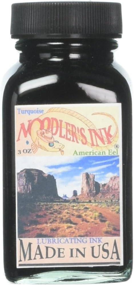 Noodler's Ink Refills Turquoise EEL Bottled Ink - ND-19206