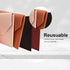 Carrotez Cash Envelopes, Reusable PU Leather Money Envelopes for Cash Gifts, 1 ea, Letter Engraving - Burgundy