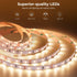 300 3000K Dimmable 16.4ft Govee Warm White LED Strip Lights, Bright LEDs, Light Strip with Control Box, LED Lights