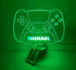 16 New Video Game Controller Gamer Name Gamertag Gaming Room Games Gift Night Light Up Table Desk Lamp LED Custom