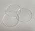 MEYA Clear Acrylic Discs, 25PCS, 1/12" Thickness (Dia 0.5")