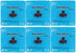 IR-40T (6 Pack) Compatible Calculator Printer Ribbons, Black & Red Ink Roller