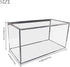 Face Mask Dispenser with Hinged Lid, Countertop Acrylic Mask Storage Box Holder Transparent Dust-Proof Mask Storage Case Container for Home Office Car, Clear