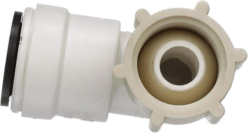 Watts AquaLock P-635 CTS Quick Connect Female Swivel Elbow Connection for Water Plumbing Lines, White, 1/2 Inch by Watts