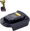 ML18DL Battery Adapter for Dewalt 20V Cordless Tools, Compatible with Milwaukee 18V M18 Battery, Adapter Only