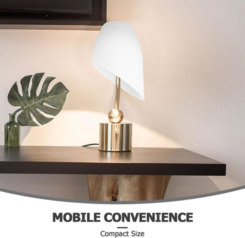 Angoily Horseshoe Lamp Shade Replacement Cover for Floor Table Lamps Decorative Plastic Light Shade Lightweight Easy