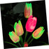 Tulip Lawn Lamp Outside Solar Lights, Outdoor Lawn Light Garden Stake Light, Solar Powered Lights for Outdoor Lawn