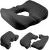 FOUXTEL 4.5" Donut Pillow for Tailbone Pain, 100% Memory Foam Bedsore Pressure Relief