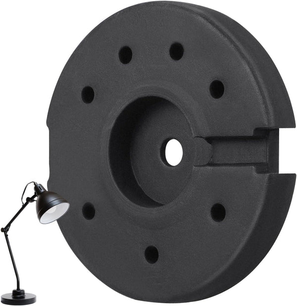 Holibanna Weighted Block Base for Floor Lamps - Sturdy Metal Counterweight for
