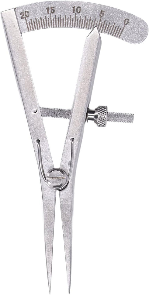 Marking Gauge Metal Compass Multipurpose High Accuracy Adjustable for Leather Trimming Projects