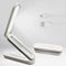Foldable LED Table Desk Lamp, Adjustable Portable Reading Night Light, Compact & Rechargeable USB for Bedroom, Office
