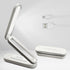 Foldable LED Table Desk Lamp, Adjustable Portable Reading Night Light, Compact & Rechargeable USB for Bedroom, Office