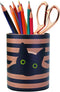 HEYGO Black Cat Pencil Holder, Desk Organizer Accessories for Women and Girls (Black Cat)