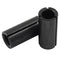 Unlorspy 2PCS Router Conversion Chuck Adapter 12.7mm (1/2") to 8mm (5/16") Black Carbon