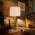 2 Sets 13" 13" 10" 0.43" CREATCABIN Drum Lamp Shade Top x Bottom x High Seaside Village Medium Lampshades Replacement